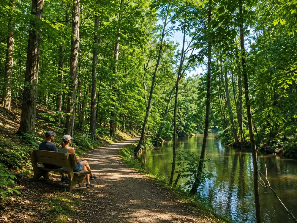 Schokoladenwegerl an der Naab – Teil des Rundwegs zum Schwammerling Schwandorf