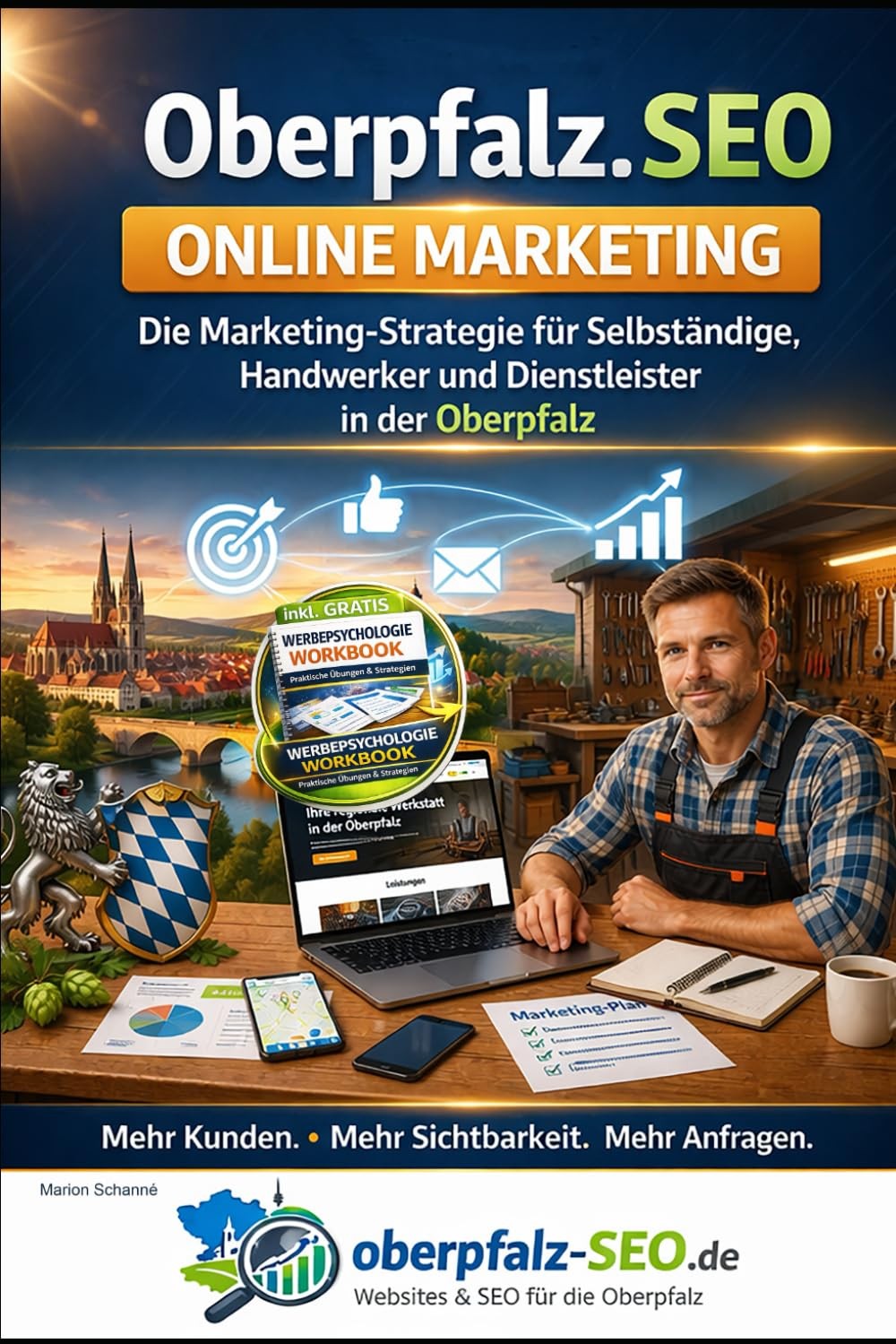 Buchcover Oberpfalz SEO Online Marketing von Marion Schanné
