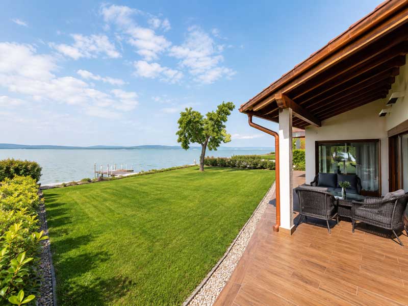 Ferienwohnung am Balaton mit Seeblick und Natur in Ungarn