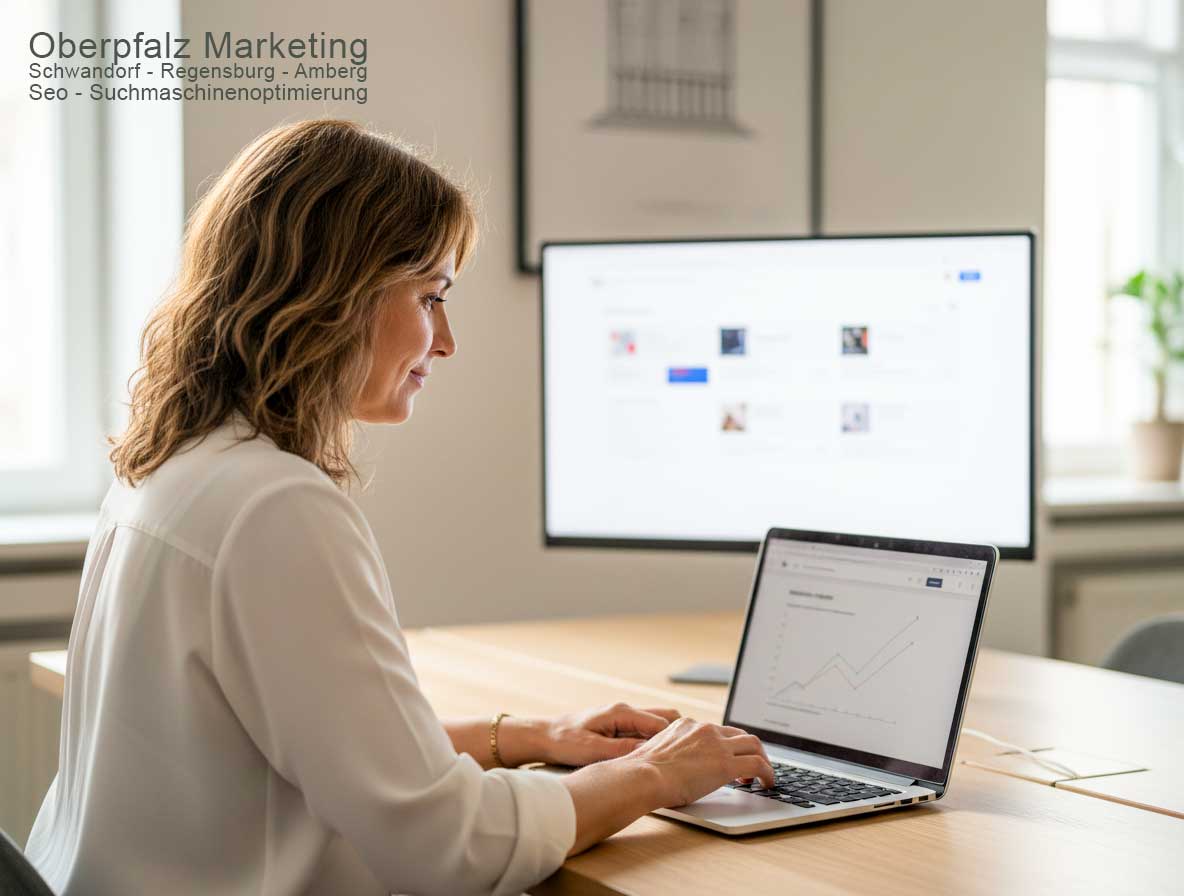 Oberpfalz Marketing - Schwandorf, Regensburg und Amberg – professionelle SEO, Google-Optimierung und KI-Sichtbarkeit mit Analyse von Suchergebnissen und Ranking-Entwicklung.