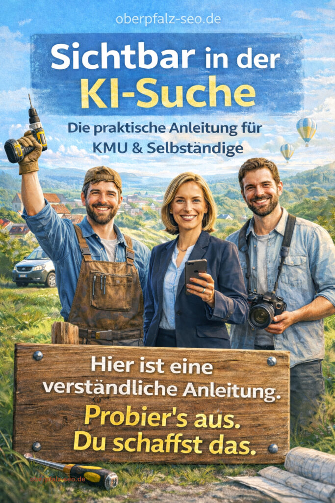 Titelseite SEO Ki Oberpfalz Workbook