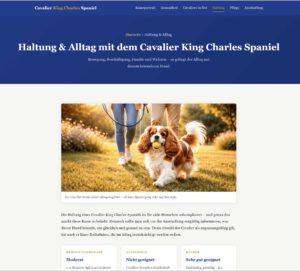 Haltung und Alltag mit dem Cavalier King Charles Spaniel – Tipps für ein glückliches Zusammenleben