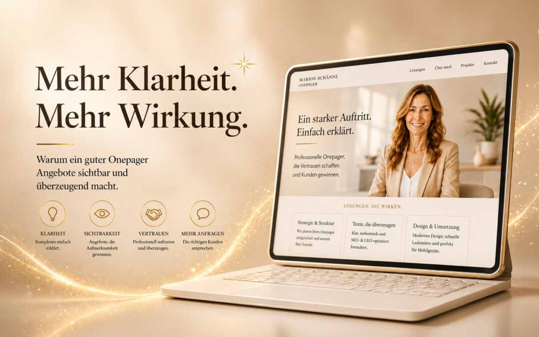 SEO Onepager Case Study 1000 Produkte sichtbar verkaufen